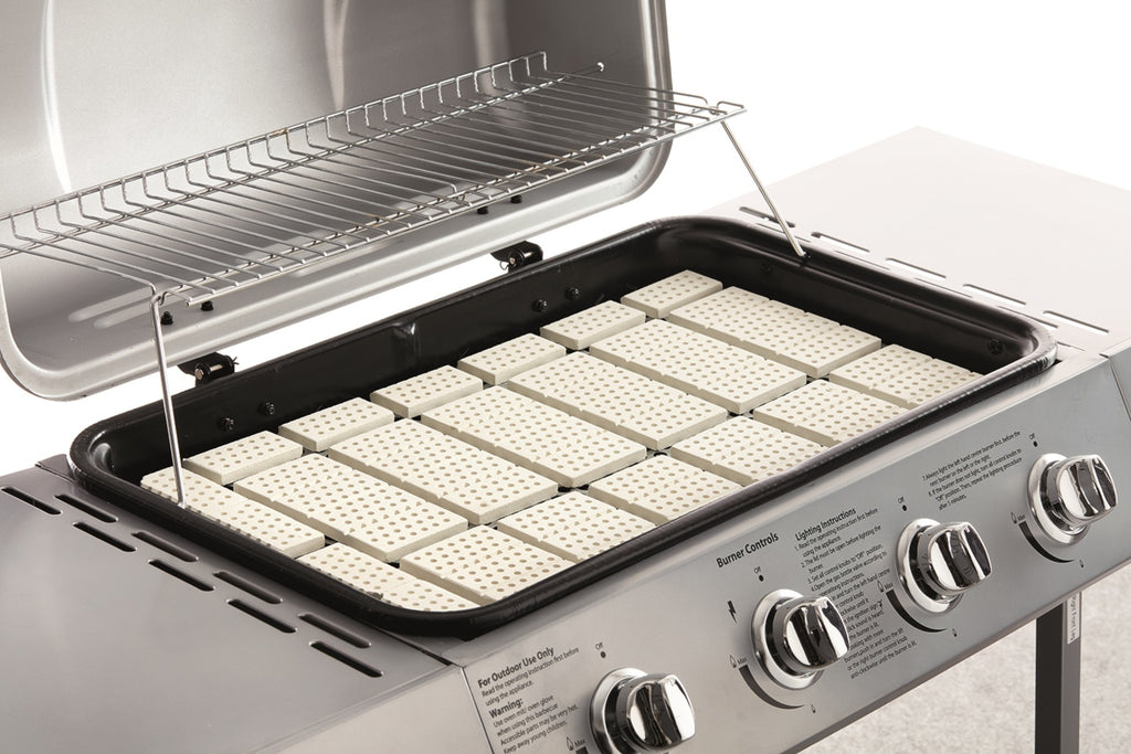 Are Ceramic Grill Tiles Better Than Lava Rocks