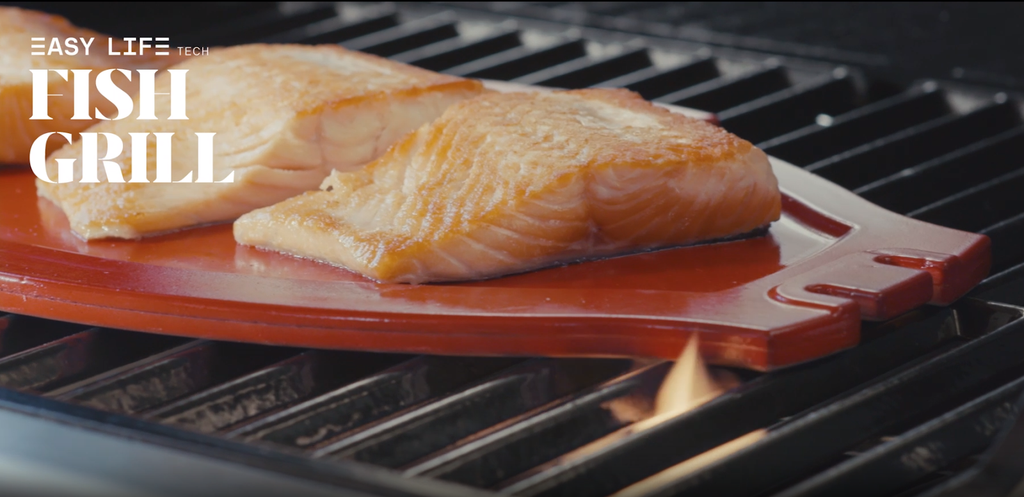 Master Home Seafood Cooking with the Easylife Tech Fish Grill Stone